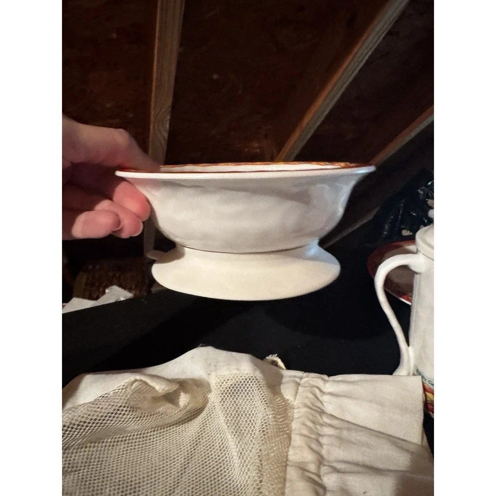 BAY CIE Ceramic Baby Feeding Set Bowl Plate Sippy Cup Sections Non-Slip White